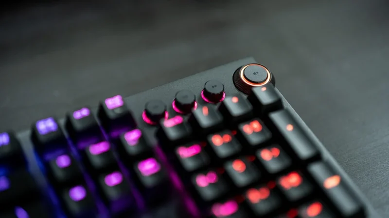 Biurko gamingowe RGB Led NanoRS, czarne, duże, 100kg max, wysokość 760mm, RS163 NanoRS
