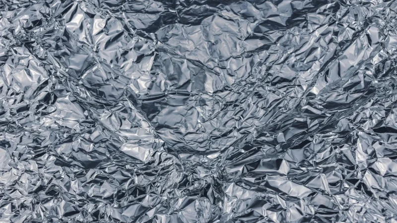 FALE LOKI KOKI FOLIA ALUMINIOWA RYFLOWANA