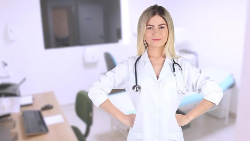 Medora Sukienka Medyczna Krótki Rękaw Model 119 8